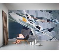 Komar Star Wars - Papel pintado para pared (500 x 250 cm, 50 cm de ancho), multicolor