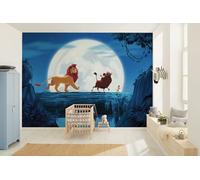 Komar Vlies Fototapete - Disney The Lion King Full Moon Walk - Größe 350 x 250 cm