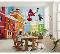 Komar Vlies Fototapete - Marvel Spidey and His Amazing Friends City - Größe 400 x 250 cm