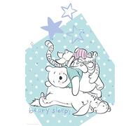 Komar Winnie Pooh Beary Sleepy - Tamaño: 50 x 70 cm Póster de pared (sin marco), diseño de Winnie Pooh
