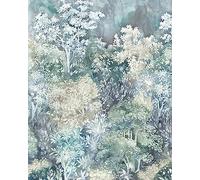 Komar WTD LJX4-023 - Papel pintado fotográfico (200 x 250 cm (ancho x alto), diseño de plantas, árboles, papel pintado, diseño, salón, decoración de pared, dormitorio, flores, flores