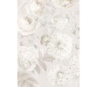 Komar WTD - Papel pintado fotográfico (200 x 260 cm), diseño de flores, color rosa