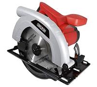 KOMBO - Sierra Circular 1200W con Disco Ø185 mm, Profundidad de Corte hasta 65 mm, Cortes en Bisel 0°-45°, Guía Lateral Incluida, 4500 rpm