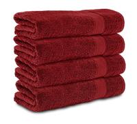 Komfortec Juego de 4 Toallas de Baño 70x140 cm