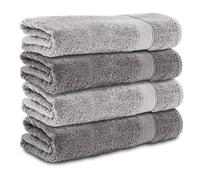 Komfortec Juego de 4 Toallas de Baño 70x140 cm