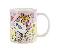 Konix Hello Kitty Taza de cerámica - 320 ml - Diseño monopatín