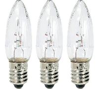 Konstsmide 1095-030 - Bombillas de repuesto oficiales, 12 V, 3 W, 3 unidades