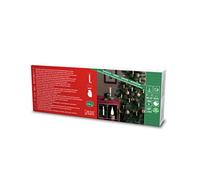 Konstsmide 1911-210 - Juego de 12 velas de árbol de Navidad inalámbricas con clip, incluye mando a distancia, funciones: intermitente, temporizador de 5 horas, funciona con pilas, para interior, 0,6 W