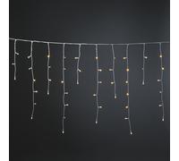 Konstsmide 2788-802, Guirnalda decorativa luminosa, Blanca, Ambiente, IP44, 200 bombillas, LED