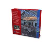 Konstsmide 4145-800 - Cadenas de jardín de cerveza led (10 diodos ámbar, exterior (IP44), cable negro
