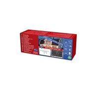 Konstsmide 4811 - 807 - Cortina de Hightech Ampliación de sistema de iluminación LED lluvia/de hielo para exterior (IP44)/100 diodos de color ámbar/Negro Soft Cable