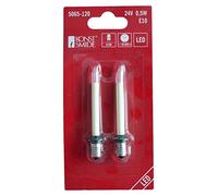 Konstsmide 5065 - 120 Pera/de repuesto para LED innenbaumk etten/VDE/24 V, 0,5 W/2 ampolla/E10 rosca