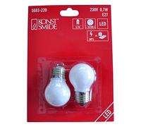 Konstsmide 5683 - 220 Pera/de repuesto para cadena de luces LED/VDE/5 V, 25 W/2 ampolla/E27 rosca
