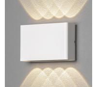 Konstsmide Aplique LED de exterior Chieri, 8 luces, blanco EC:EPREL:728979