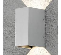Konstsmide Aplique LED para exterior Cremona 8 cm gris