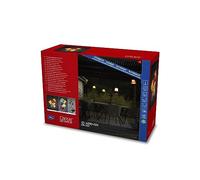 Konstsmide Cadenas de jardín de Cerveza LED, ampliación del Sistema, 10 diodos ámbar, Exterior (IP44), Cable Negro