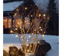 Konstsmide Christmas Cadena LED Martin sensor crepuscular 20 luces