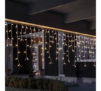 Konstsmide Christmas Cortina de luces LED moldeada Juego de inicio de sistema de 24 V