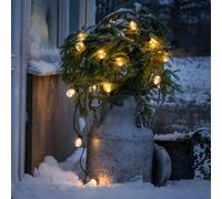 Konstsmide Christmas Guirnalda de luces cervecería 20 gotas ámbar claro EC:EPREL:850312
