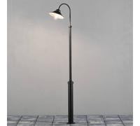 Konstsmide Farola Vega, negro, 1 luz, 240 cm