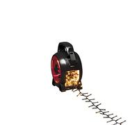 Konstsmide Micro LED Compactlights 3843-800 - Cable retráctil (300 diodos ámbar, 30 V, exterior (IP44), cable negro)