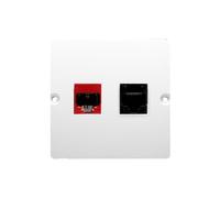 Kontakt-Simon BM5T.02/11 - Toma de corriente (plástico IP20, 67 mm, 31 mm, 67 mm), color blanco