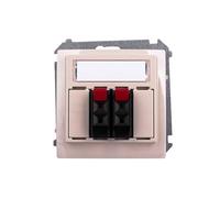 Kontakt-Simon BMGL3.01/12 - Toma de corriente (plástico IP20, 75 mm, 55 mm, 75 mm), color beige