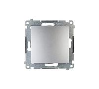 Kontakt-Simon DW1.01/43 Interruptor eléctrico Plata - Accesorio Cuchillo eléctrico (Plata, De plástico, IP20, IP44, 250 V, 10 A, 75 mm)