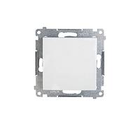 Kontakt-Simon DW1A.01/11 - Interruptor eléctrico (Blanco, plástico, IP20, IP44, 250 V, 16 A, 75 mm)
