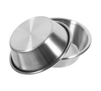 KONTONTY 2 Piezas Contenedor para Aderezos, Plato Redondo | Superficie Lisa sin Rebabas, Uso Diario para Pimienta y Polvos, Servicio Buffet y Mostrador