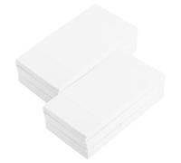 KONTONTY 20 Piezas Cojines de Eva para Cabecero de Adhesivos de Pared | Reductores de Ruido y Vibraciones, Instalación Fácil, Diseño Moderno, Color Blanco, Uso Multifuncional