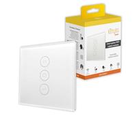 Konyks Vollo Max 3| 2 interruptores conectados para persianas. Fácil instalación, control de voz con Alexa, Google Home y Siri, programación horaria y gestión remota.