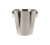 Koopmann International B.V. Cubitera de 20 cm, acero inoxidable martillado.