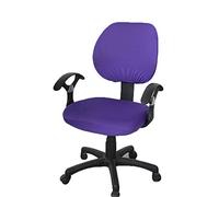 Koowaa Moderno Estilo simplismo 2 Piezas Universal para Silla de Oficina de computadora, Funda Protectora elástica giratoria para Silla de Dibujo
