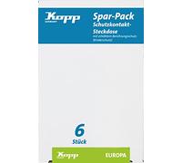 Kopp 117913080 - Toma de corriente Schuko, color: blanco