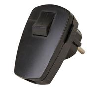 Kopp 170405009 enchufe con interruptor negro