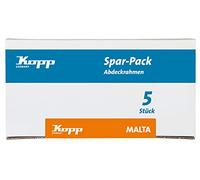 Kopp 309215013 Profipack - Marco embellecedor de 2 Compartimentos, Color Gris