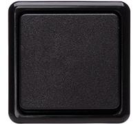 KOPP 513705001 - Programa de montaje en superficie, color negro, interruptor en cruz, 10 A, 250 V