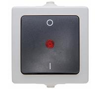 Kopp 565296007 - Interruptor estanco, color: gris