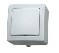 Kopp 565602002 Nautic - Interruptor universal (interruptor de doble vía, resistente a la humedad)