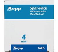 Kopp 652620014 - Interruptor de cable, pack de 4