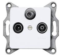 Kopp 915813089 - Toma de Corriente Schuko, Color: Blanco