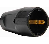 Kopp Acoplamiento de Plástico Negro Contraste Tapón RA - 182105009 [10 Piezas]