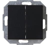 Kopp Athenis 587350088 - Interruptor de conmutación (IP20, acabado mate), color negro