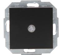 Kopp Athenis 587695080 - Interruptor universal con iluminación (IP20, superficie mate, luz de color negro)