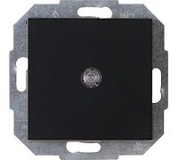 Kopp Athenis 589395083 - Pulsador iluminado, IP20, color negro mate