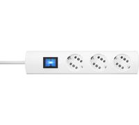 Kopp Duoversal Plus Cordón Central 3V/6V Interruptor 1,4M Blanco - 233802006
