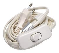 Kopp Euroalargador con interruptor, 3 m, color blanco 146302091