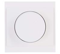 Kopp Malta 843013081 - Interruptor de cambio de presión para lámparas halógenas (230 V, corte de fase), color blanco
