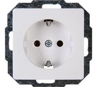 Kopp Paris 923502087 - Toma de corriente (1 enchufe, 16 A, 250 V, IP20), color blanco